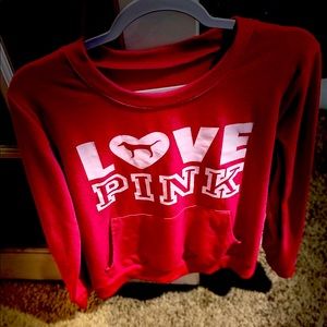 Victoria Secret Sweater with pocket size Medium